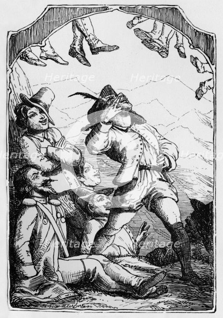 'How Six Travelled Through the World', 1901. Artist: Edward Henry Wehnert.