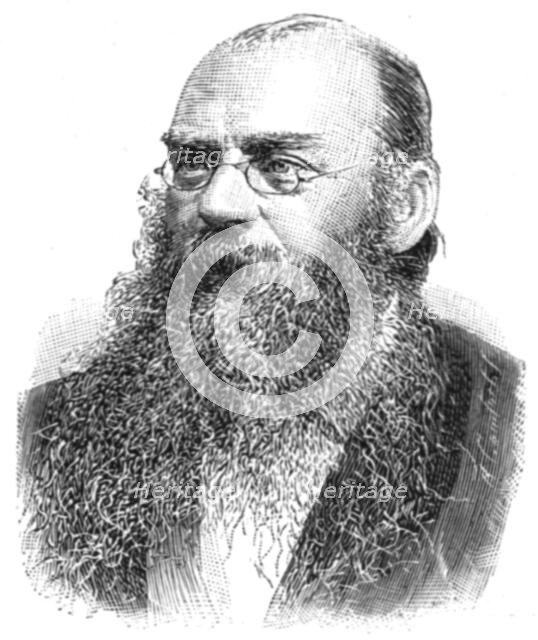 ' The Late Mr. W. A. Fisher. 1840-1891. Typographical Artist on 'The Graphic'', 1891. Creator: Unknown.