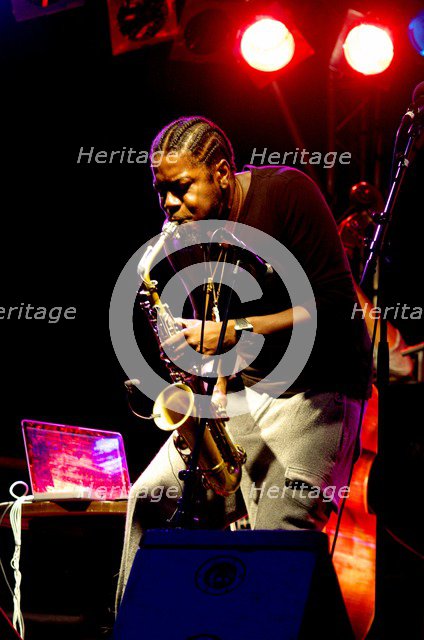 Soweto Kinch, Imperial Wharf Jazz Festival, London, 2011. Artist: Brian O'Connor