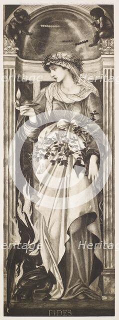 Faith, 1871, (1900). Creator: Unknown.