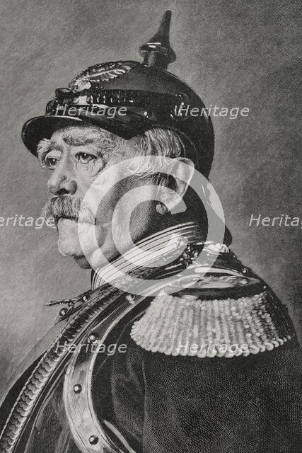 Otto von Bismarck (1815-1898), German statesman and politician, 1878. Creator: Unknown.