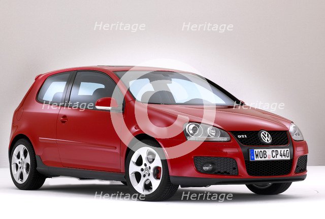 2004 VW Golf Gti. Artist: Unknown.