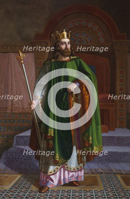 García I of León, 1852. Artist: Roca y Delgado, Mariano de la (1825-1872)