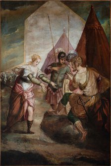 Briseis aund Achilles. Creator: Tintoretto, Jacopo (1518-1594).