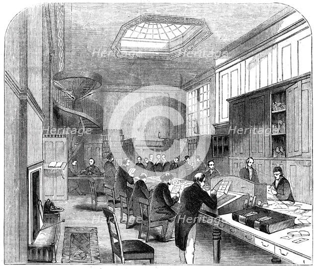 The Secret-Office, at the General Post Office, 1844. Creator: Unknown.