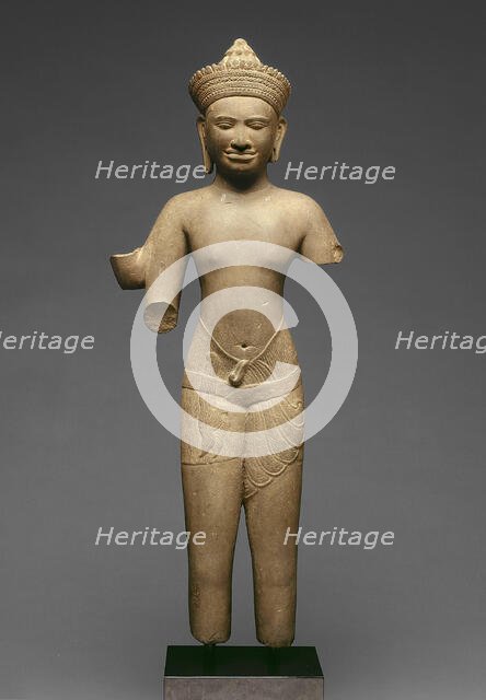 God Vishnu, Angkor period, 11th century. Creator: Unknown.