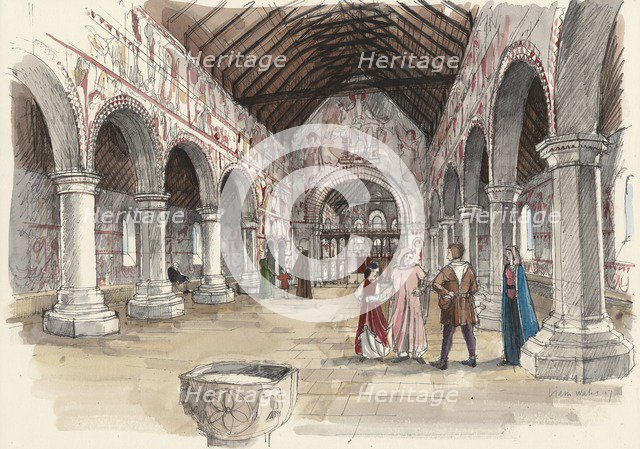 St Peter's Church, Barton-upon-Humber, Lincolnshire. Artist: Liam Wales.