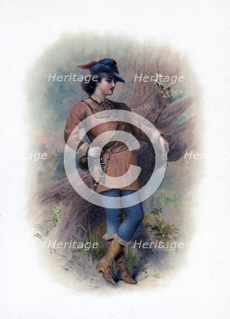 'Orlando', 1891.Artist: H Saunders