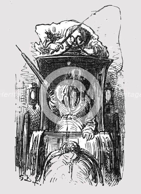 'Hansom Cab', 1872.  Creator: Gustave Doré.