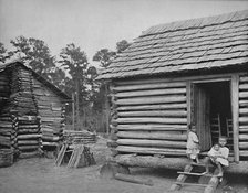 'Negro Log Huts, Thomasville, Georgia', c1897. Creator: Unknown.