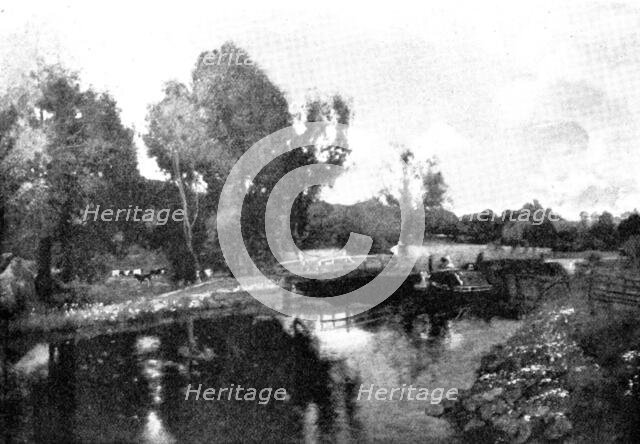 Pictures from the Royal Academy: England's Canals; Kennet and Avon - D. Murray, A.R.A., 1895. Creator: Unknown.