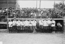 New York Female Giants (baseball), 1913. Creator: Bain News Service.