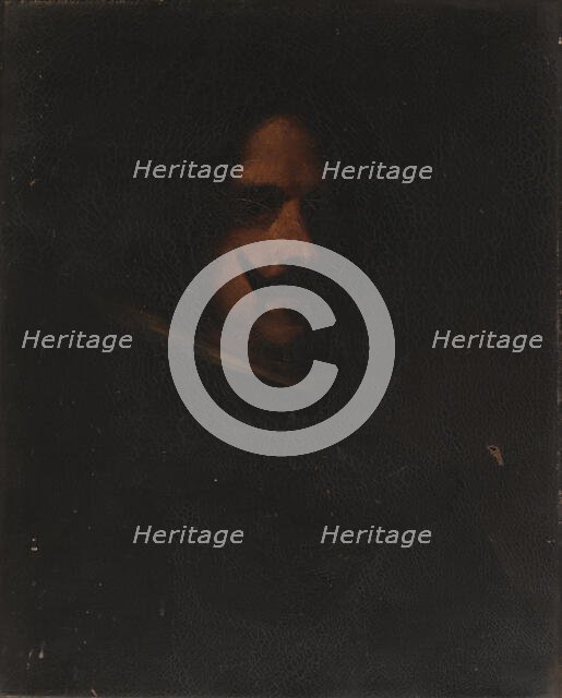 Head of a Man, ca. 1872-1879. Creator: William Merritt Chase.