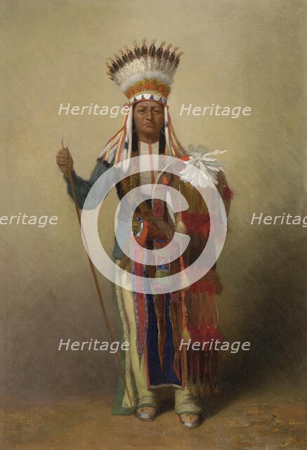 Minimic, c. 1878. Creator: James Wells Champney.