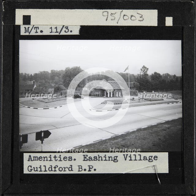 Eashing Petrol Station, Lower Eashing, Shackleford, Guildford, Surrey, 1930s. Creator: Unknown.