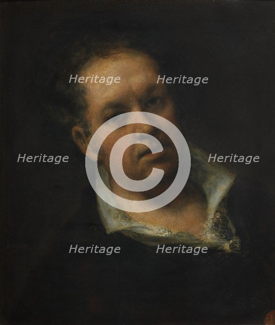 Self-Portrait. Artist: Goya, Francisco, de (1746-1828)