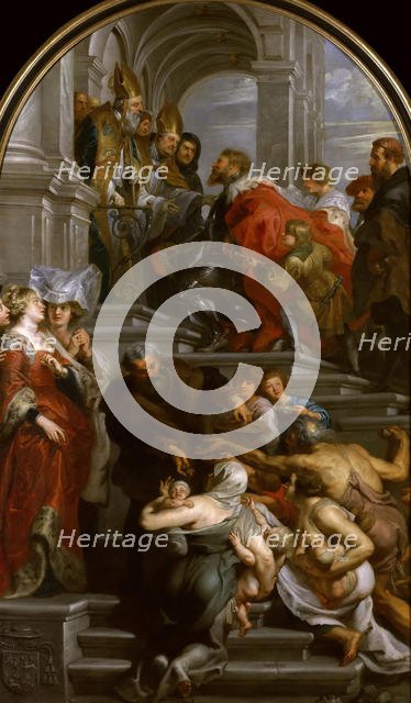 The Conversion of Saint Bavo, 1623-1624. Creator: Rubens, Pieter Paul (1577-1640).