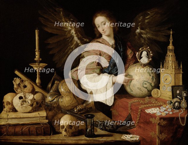 Allegory of Vanity, 1632-1636. Artist: Pereda y Salgado, Antonio, de (1611-1678)
