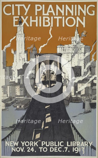 City planning exhibition, c1913. Creator: Unknown.