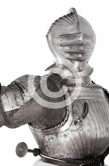 Elements of Composite Armor, Austria, c. 1520 with later additions. Creator: Unknown.