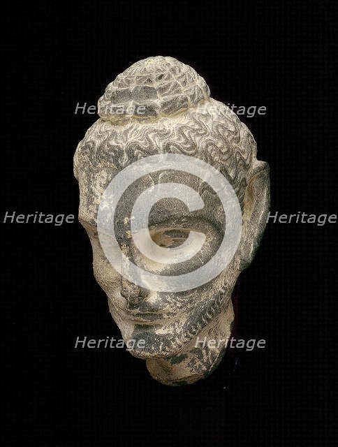 Head of Emaciated Siddhartha, 2nd/3rd century. Creator: Unknown.