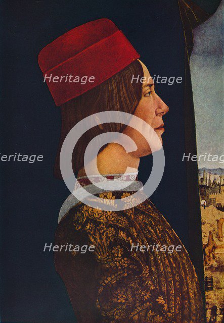 'Giovanni II Bentivoglio', 1474-1477. Artist: Ercole de' Roberti.