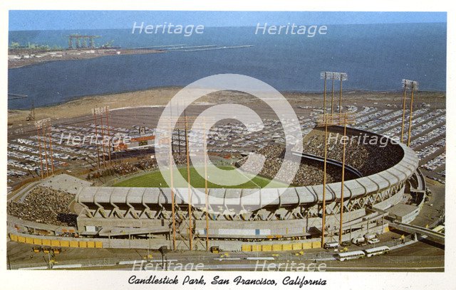 Candlestick Park, San Francisco, California, USA, 1960. Artist: Unknown