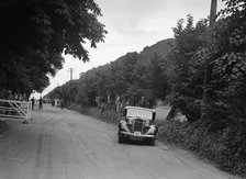 AC Westwood's Talbot 10, winner of a silver award at the MCC Torquay Rally, July 1937. Artist: Bill Brunell.