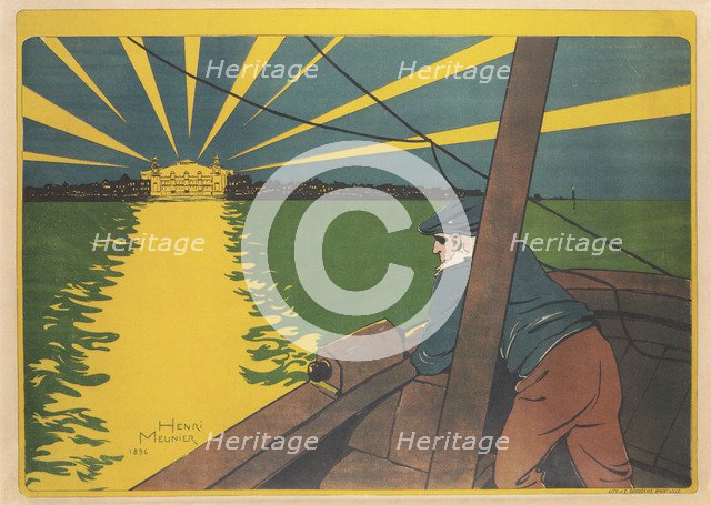 Casino Blankenberge, 1896. Creator: Meunier, Henri Georges (1873-1922).