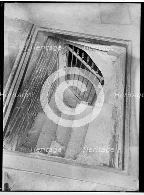 St Albans Cathedral, St Albans, Hertfordshire, July 1958. Creator: Margaret F Harker.