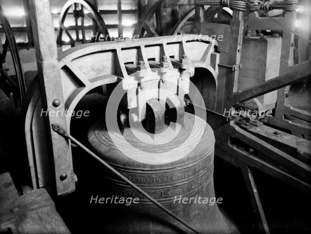 One of the Bow Bells of the church of St Mary le Bow. Artist: Unknown