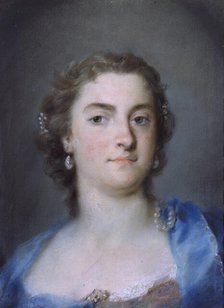 Portrait of the Singer Faustina Bordoni (1697-1781), 1730-1735 . Creator: Carriera, Rosalba Giovanna (1657-1757).