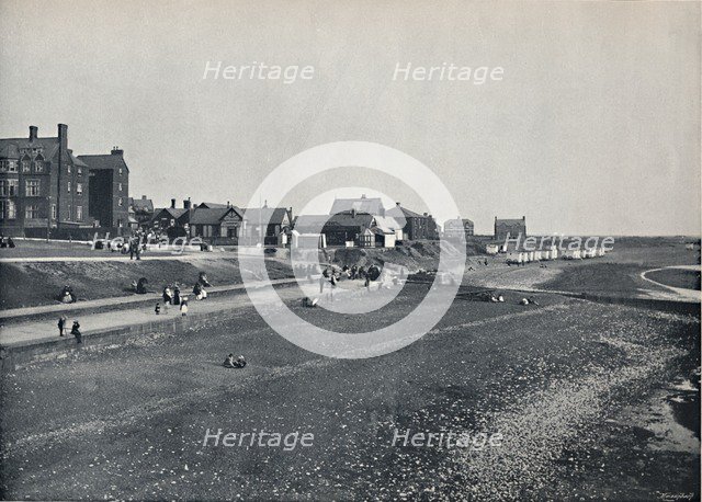 'Hunstanton - The Front and Beach', 1895. Artist: Unknown.