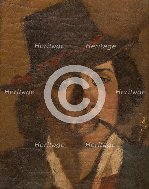 Head of a Groom, 1900-1910. Creator: Ladislav Mednyanszky.