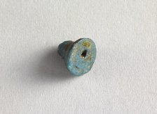 Bead, bell-shaped, New Kingdom, 1550-1196 BCE. Creator: Unknown.