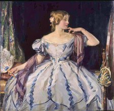 A Victorian Debutante, c1922. Creator: Robert Hope.