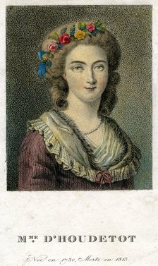 'Mme D'Houdetot', c1750-1770 Artist: Unknown