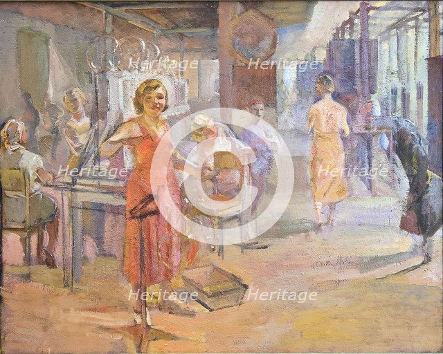 The electrical factory Svetlana in Leningrad.