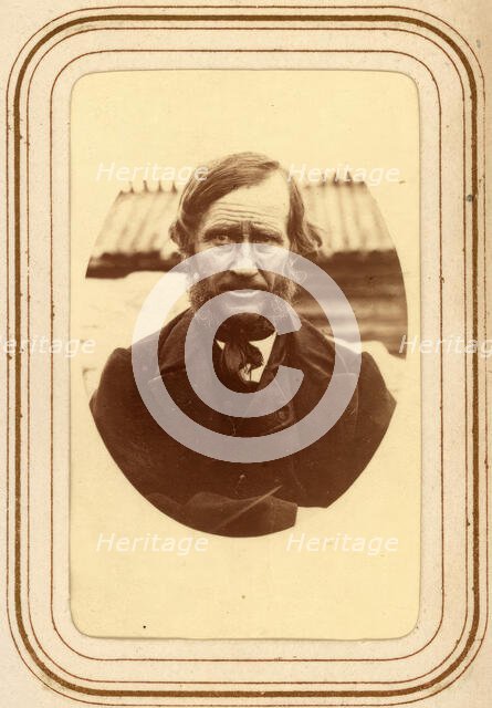 "Mannberg the bellman, Quickjock", 1868.  Creator: Lotten von Duben.