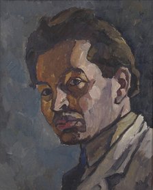 Self-Portrait, 1929. Creator: Ilmari Ikonen.