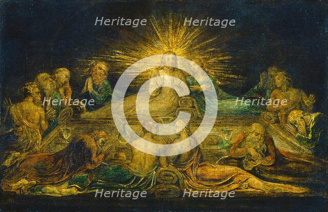 The Last Supper, 1799. Creator: William Blake.