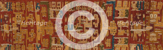 Fragment, Peru, 200 B.C./A.D. 600. Creator: Unknown.