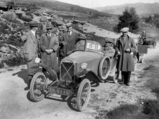 Salmson open sports 2-seater of Armand Bovier at the Scottish Light Car Trial, 1922. Artist: Bill Brunell.