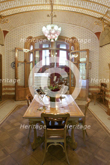 Maison Atelier Horta (Horta Museum), 23-25 Rue Americaine, Brussels, Belgium, c2014-2017. Artist: Alan John Ainsworth.