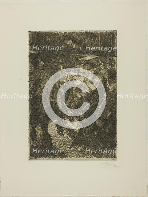 Gopsmor Cottage, 1917. Creator: Anders Leonard Zorn.