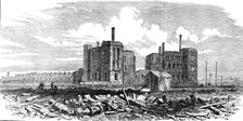 The Ruins of Chicago: Rock Island Depot, 1871. Creator: Unknown.