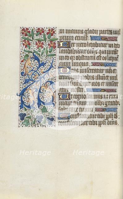 Book of Hours (Use of Rouen): fol. 138v, c. 1470. Creator: Master of the Geneva Latini (French, active Rouen, 1460-80).