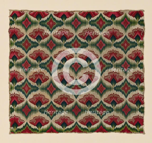 Cushion Cover, England, 1701/25. Creator: Unknown.