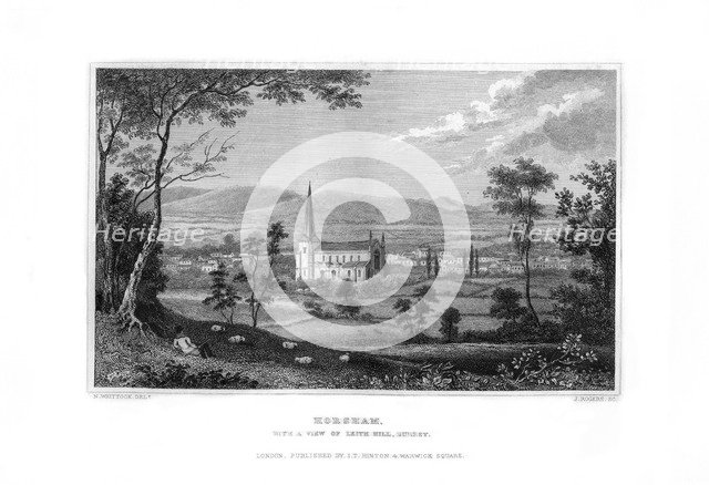 Horsham, West Sussex, England, 1829.Artist: J Rogers