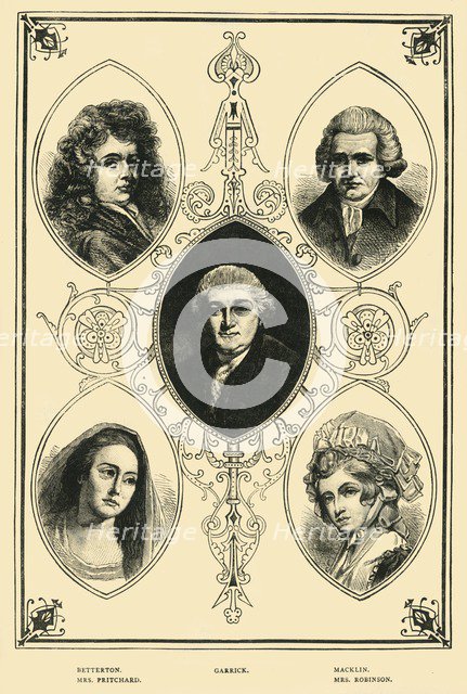 'Drury Lane Celebrities', (1881). Creator: Unknown.
